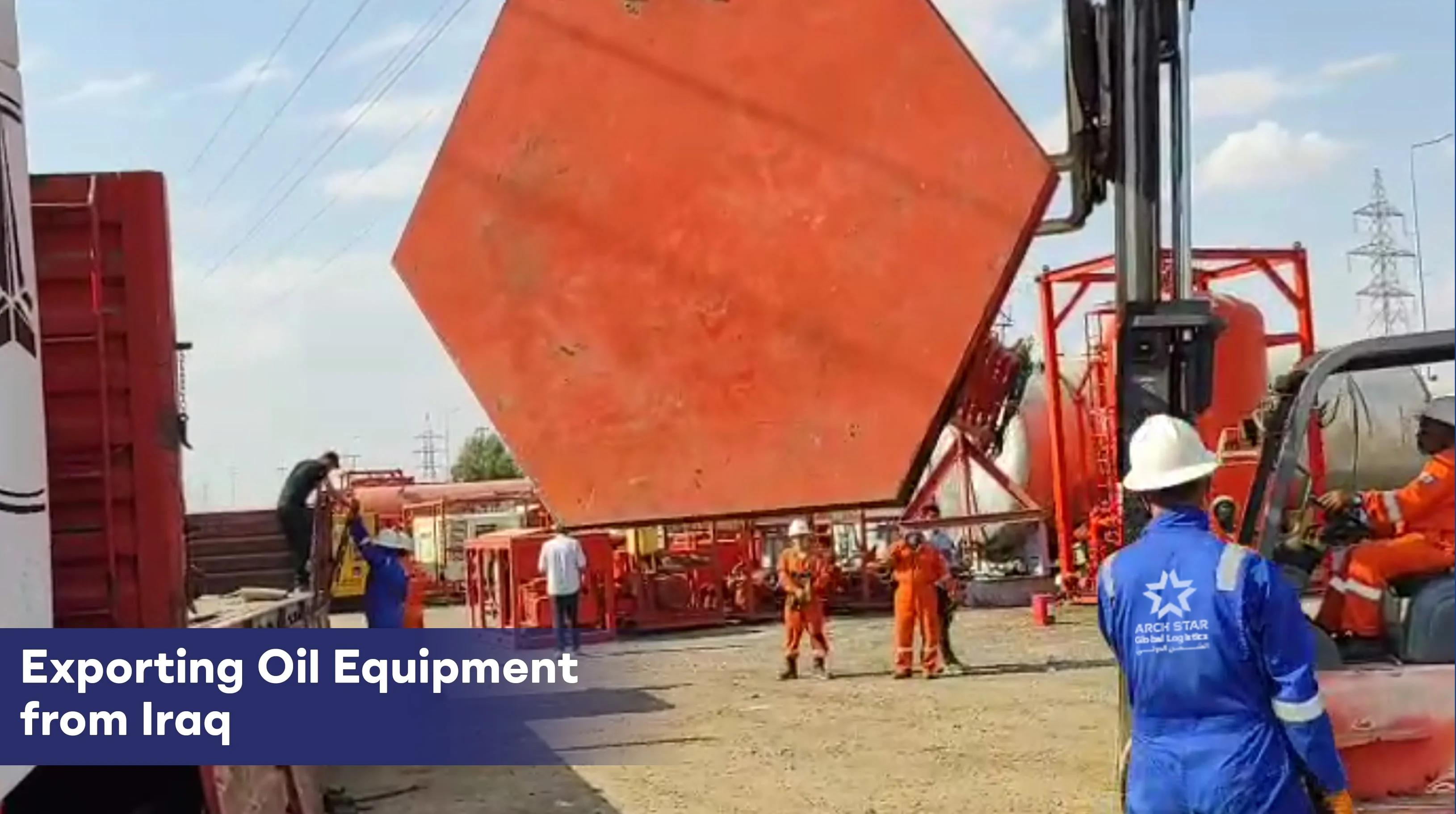 Exporting Oil Equipment From Iraq Min